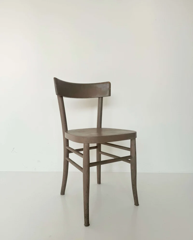 Sedia in legno dipinto – anni '50/'60