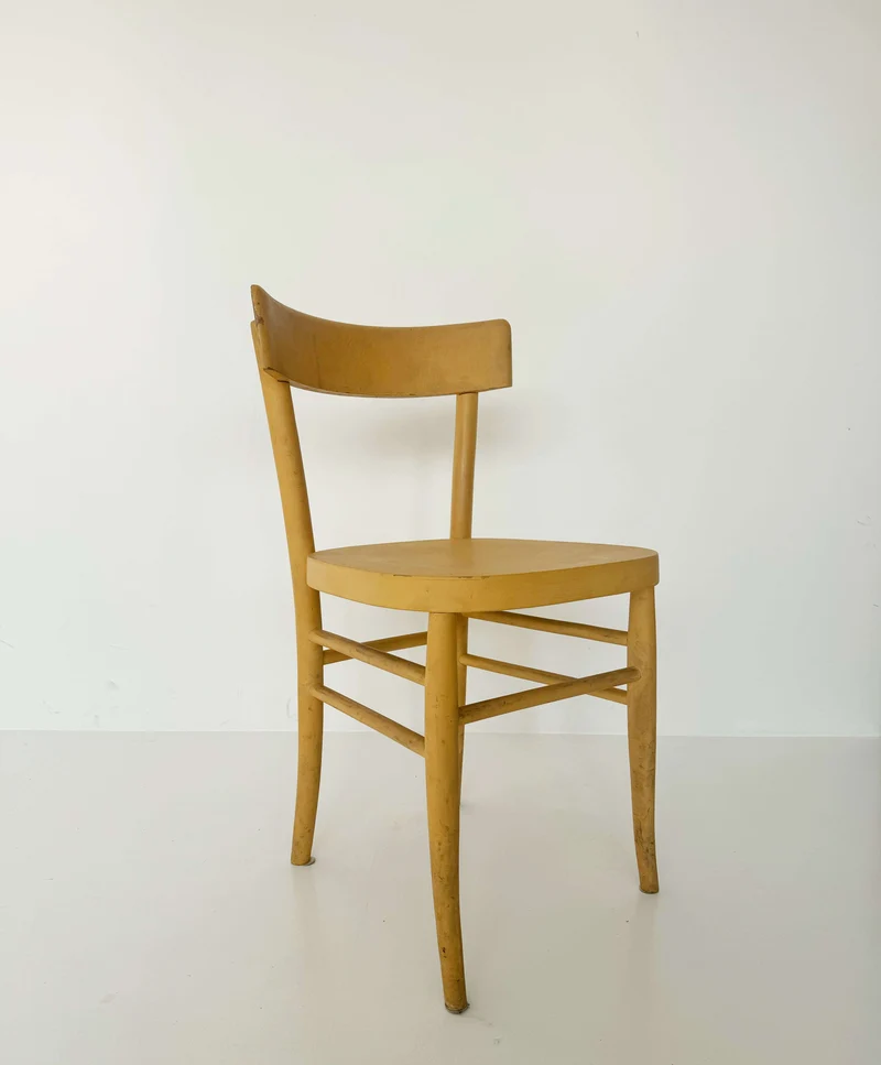 Sedia in legno dipinto – anni '50/'60