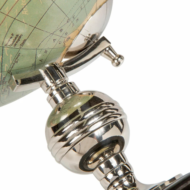 Authentic Models Globus Weber Costello Globe, Deko-Weltkugel, Chromsockel / Kunststoff / Papier, GL036