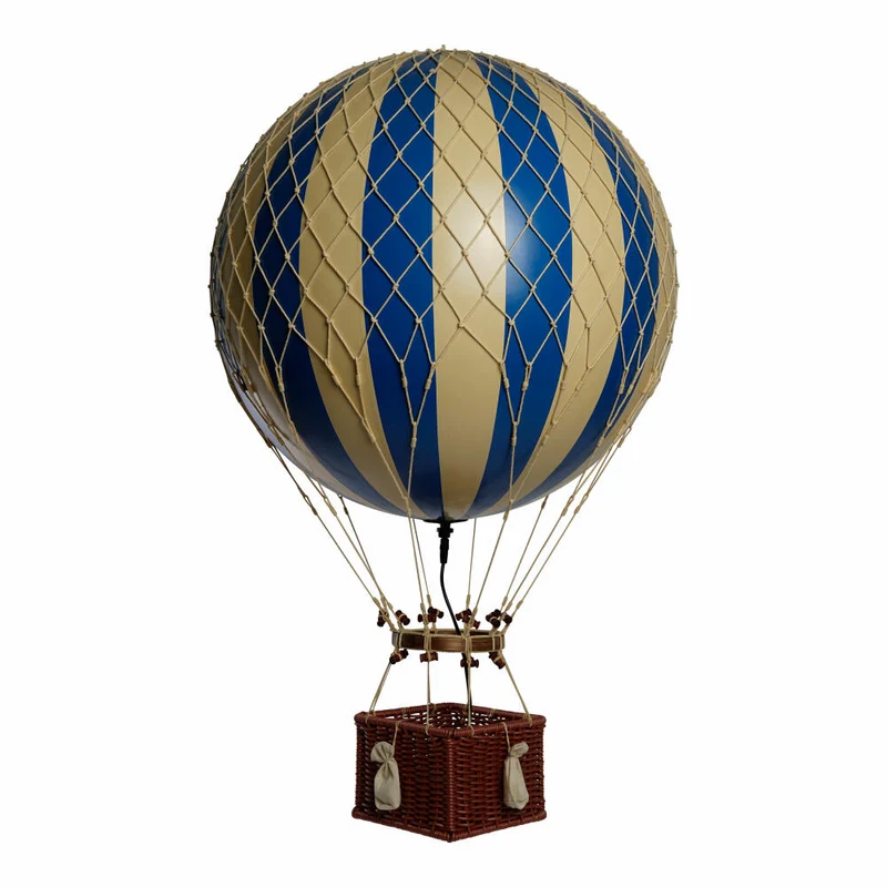 Authentic Models Hängedekoration Jules Verne LED Blue, Ballon, Nachtlicht, Kunststoff / Papier, AP168ID