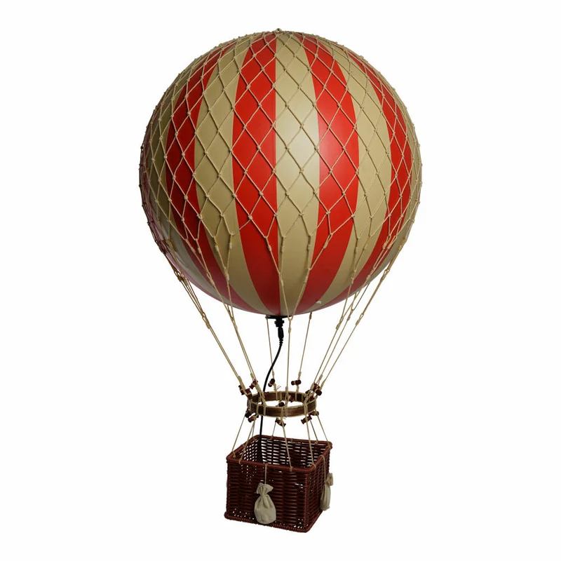 Authentic Models Hängedekoration Jules Verne LED True Red, Ballon, Nachtlicht, Kunststoff / Papier, AP168IR