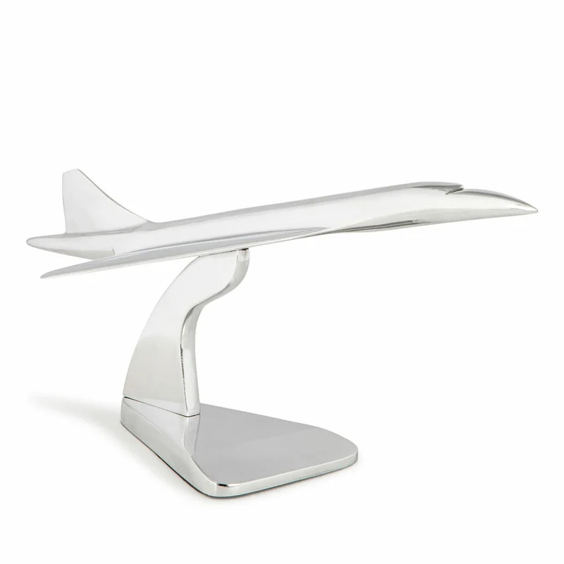 Authentic Models Flugzeugmodell Concorde, Schreibtischdeko, Aluminium, AP112
