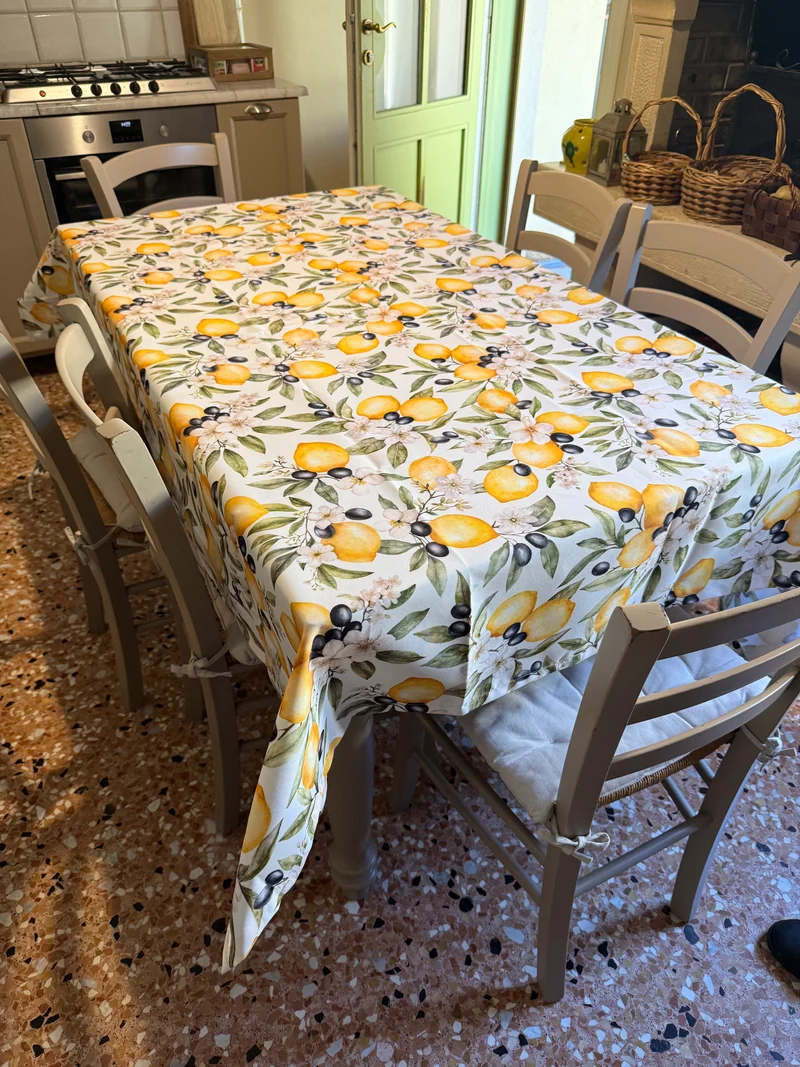 Limoni - Tovaglia anti-macchia in teflon