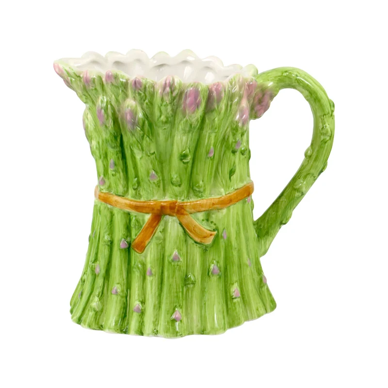 Brocca in ceramica - Asparagi