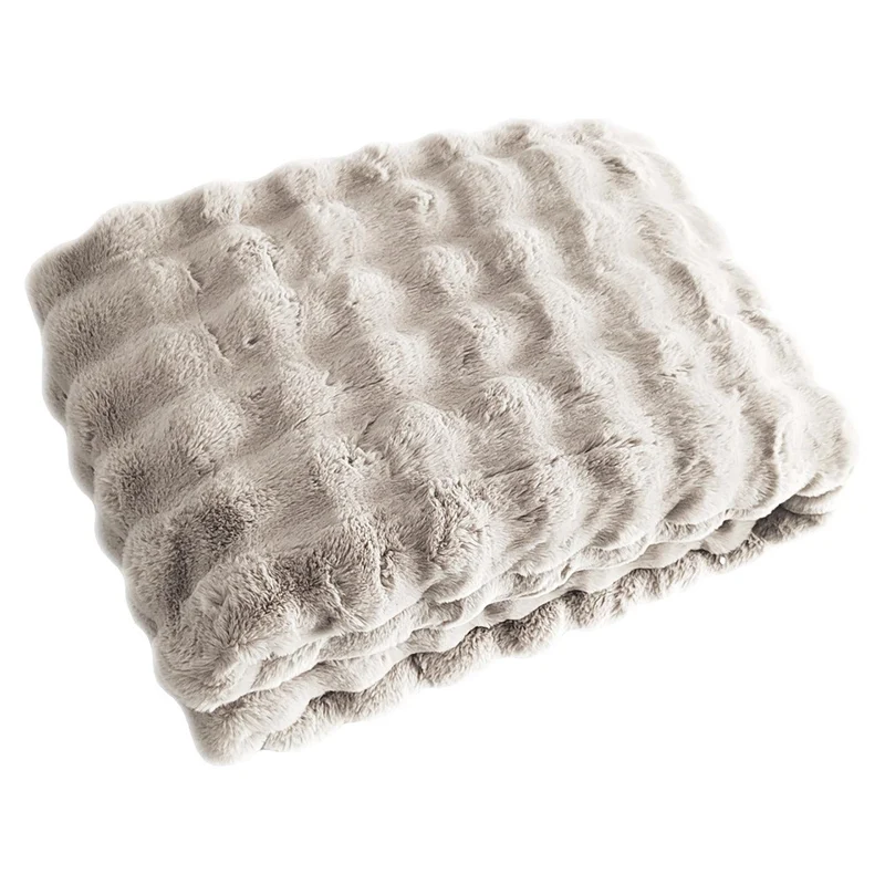 Richmond Interiors Decke Cosy Fluff cream 200x300