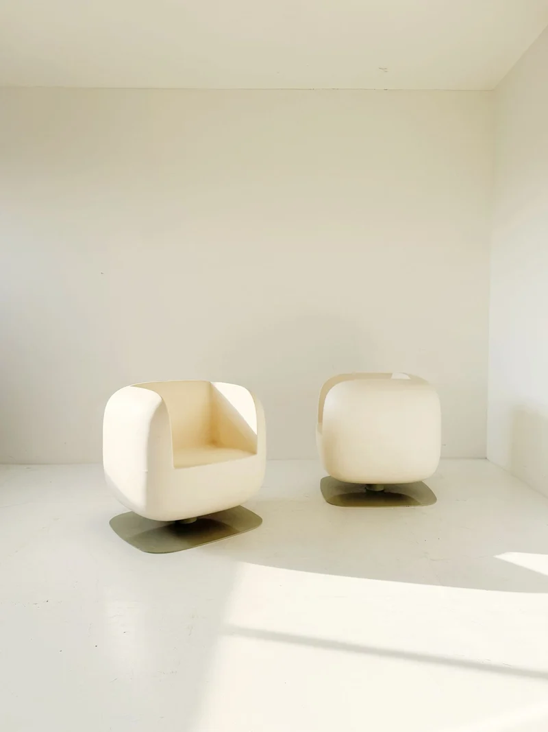 Coppia di poltrone “Big Jim” Design Stefanon Getzel per Luxy