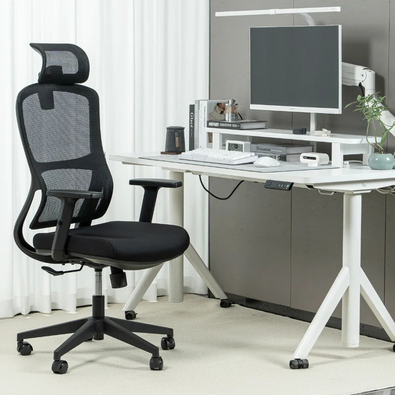 Sedia Da Ufficio Ergonomica Con Poggiabraccia Regolabili Portata 150Kg