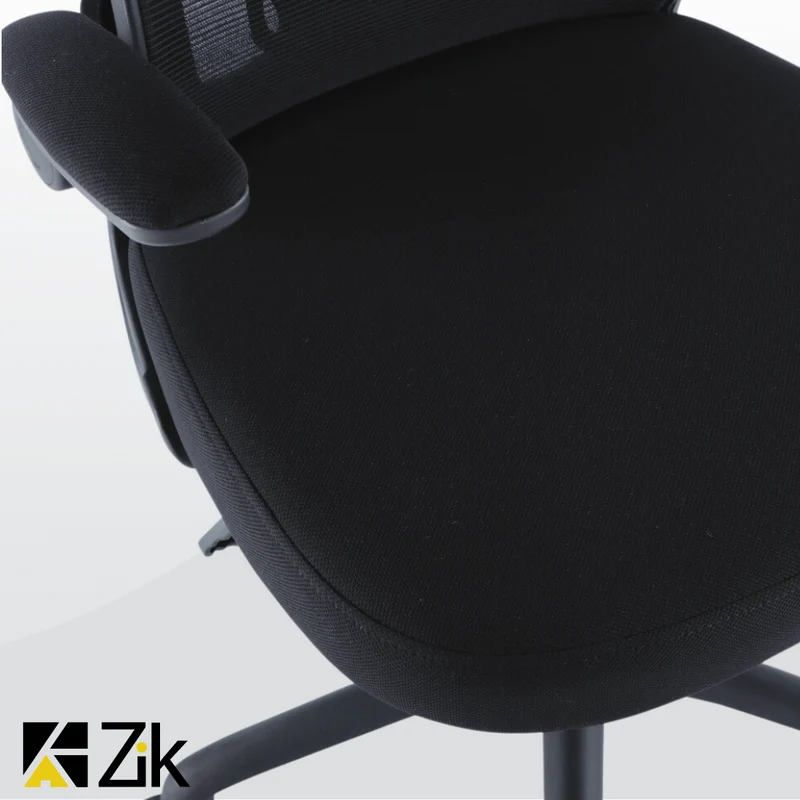 Sedia da Ufficio Ergonomica Nera Braccioli Reclinabili Supporto Lombare Poggiatesta
