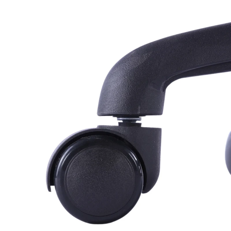 Sedia da Ufficio Ergonomica Nera Braccioli Reclinabili Supporto Lombare Poggiatesta
