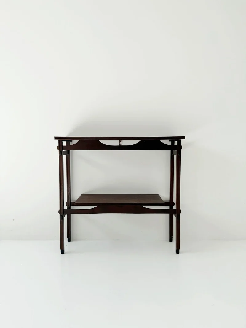 Mahogany consolle