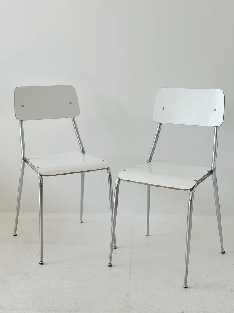 Coppia sedie in formica