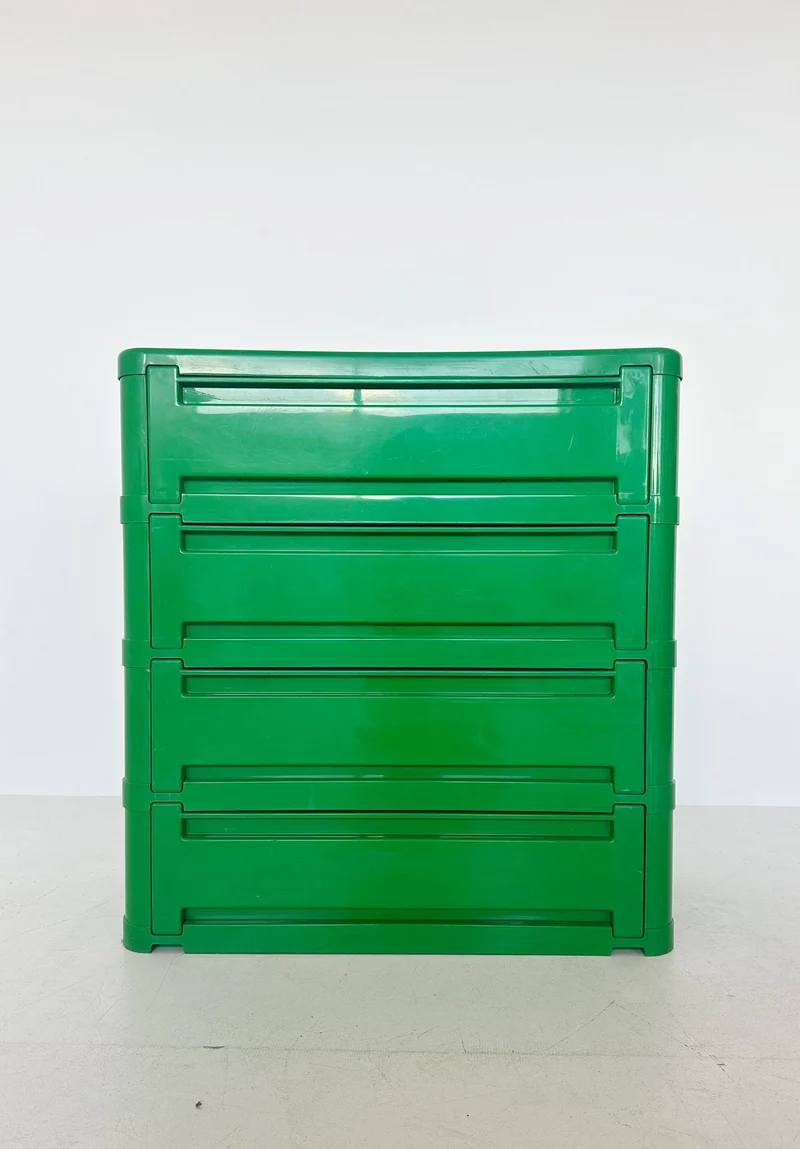 Modular chest of drawers Design Olaf Von Bohr for Kartell - 70s