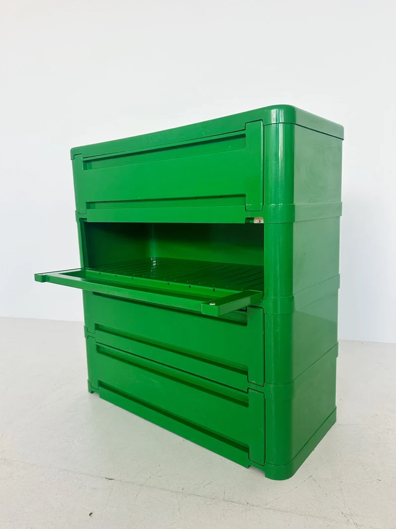 Modular chest of drawers Design Olaf Von Bohr for Kartell - 70s