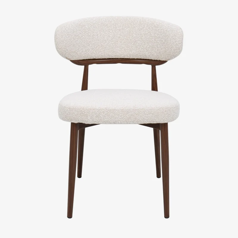 Pack 2 Sillas de comedor Scandiwood nogal