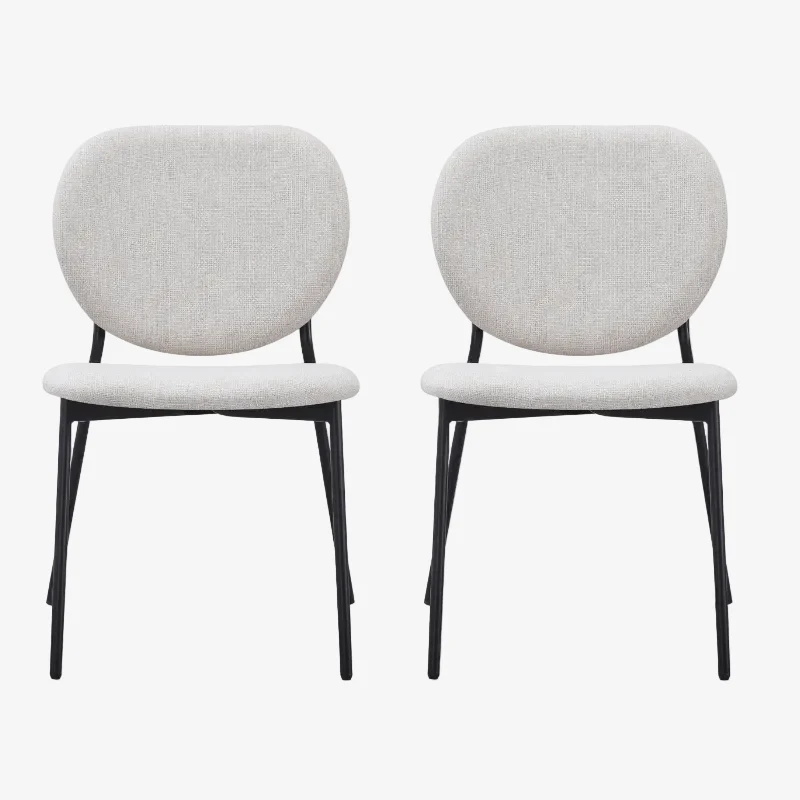 Pack 2 Sillas de comedor apilable Maura