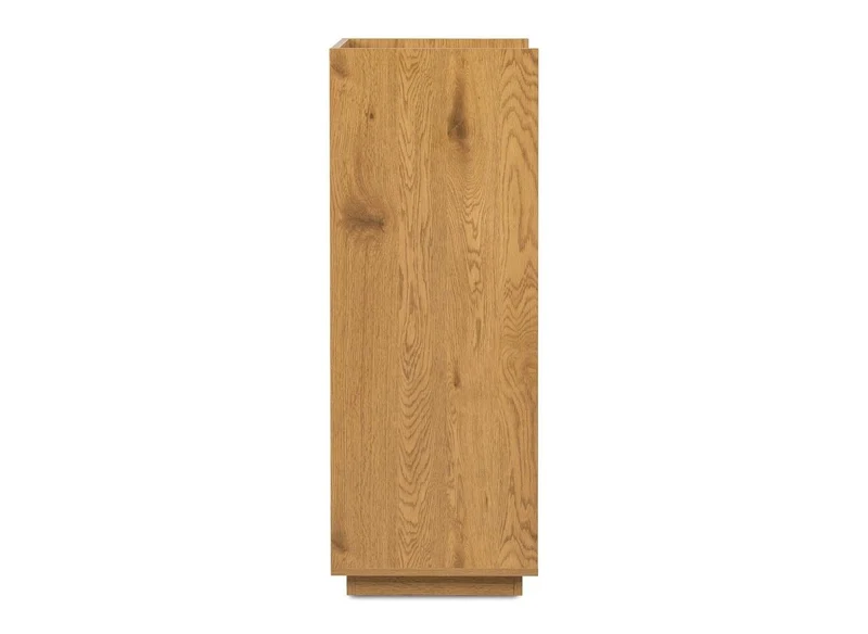 Cassettiera SACHA a 5 cassetti in legno color rovere