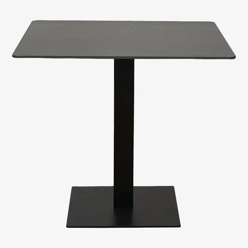 Mesa bar cuadrada piedra sinterizada 70-80 cms Lisboa