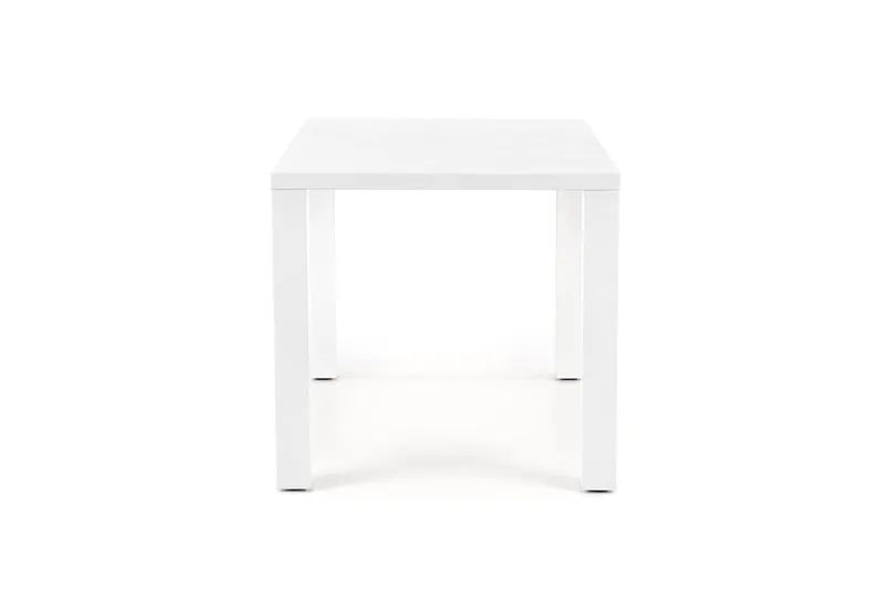 Tavolo allungabile in legno MDF laccato bianco Ronald 140x80 cm - allungabile fino a 180 cm