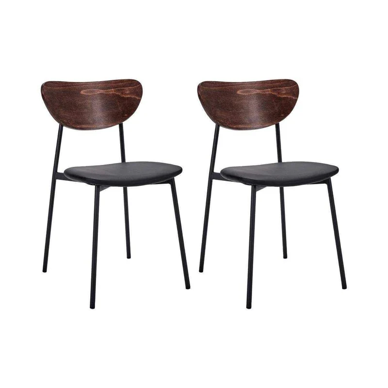 Stoel Must bruin 80cm - 2 stuks