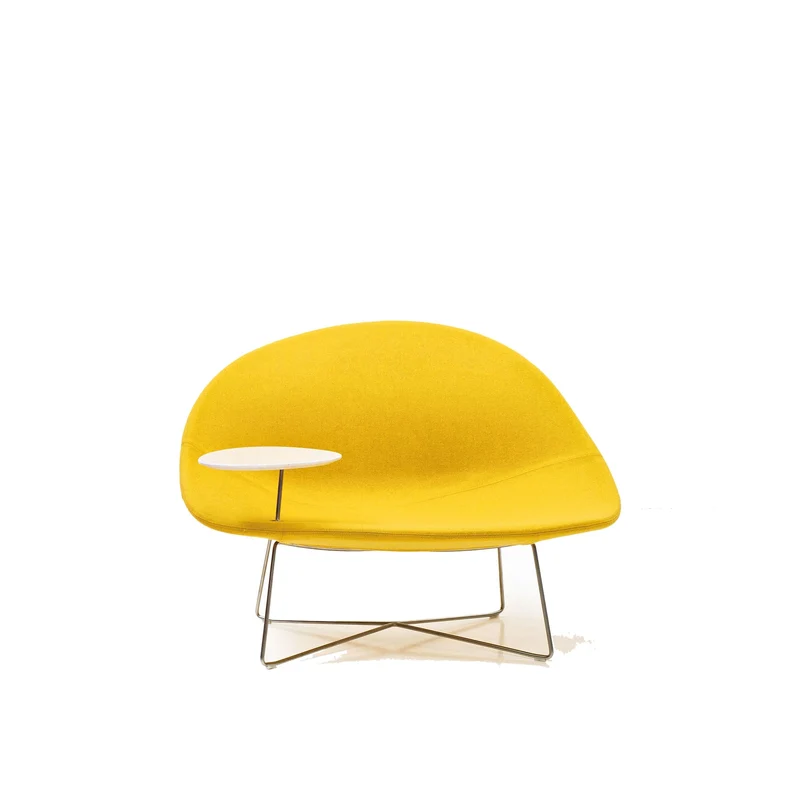 Fabric Armchair ISOLA with Side Table by Claesson Koivisto Rune for Tacchini