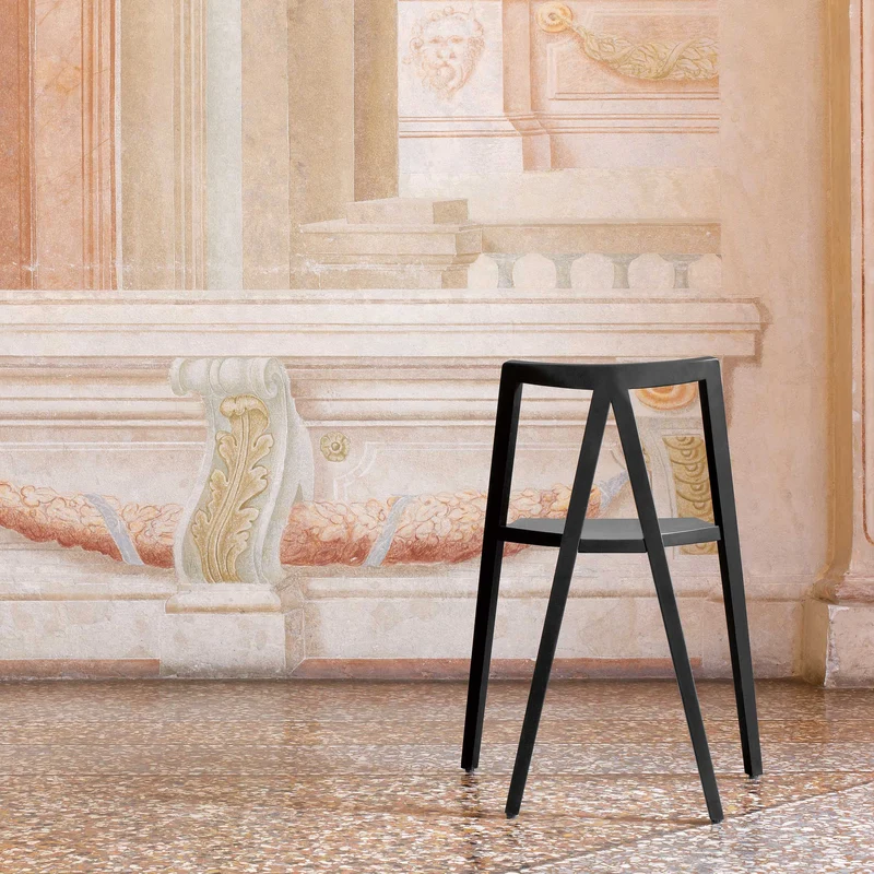 Wood Chair KADREGA by Huub Ubbens for BBB Italia