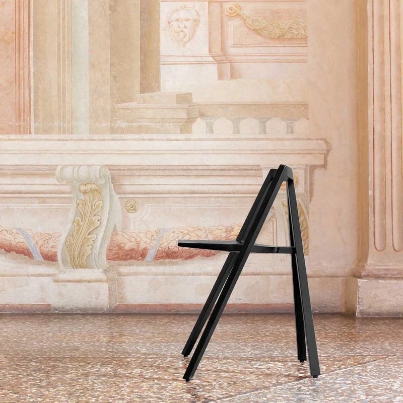 Wood Chair KADREGA by Huub Ubbens for BBB Italia