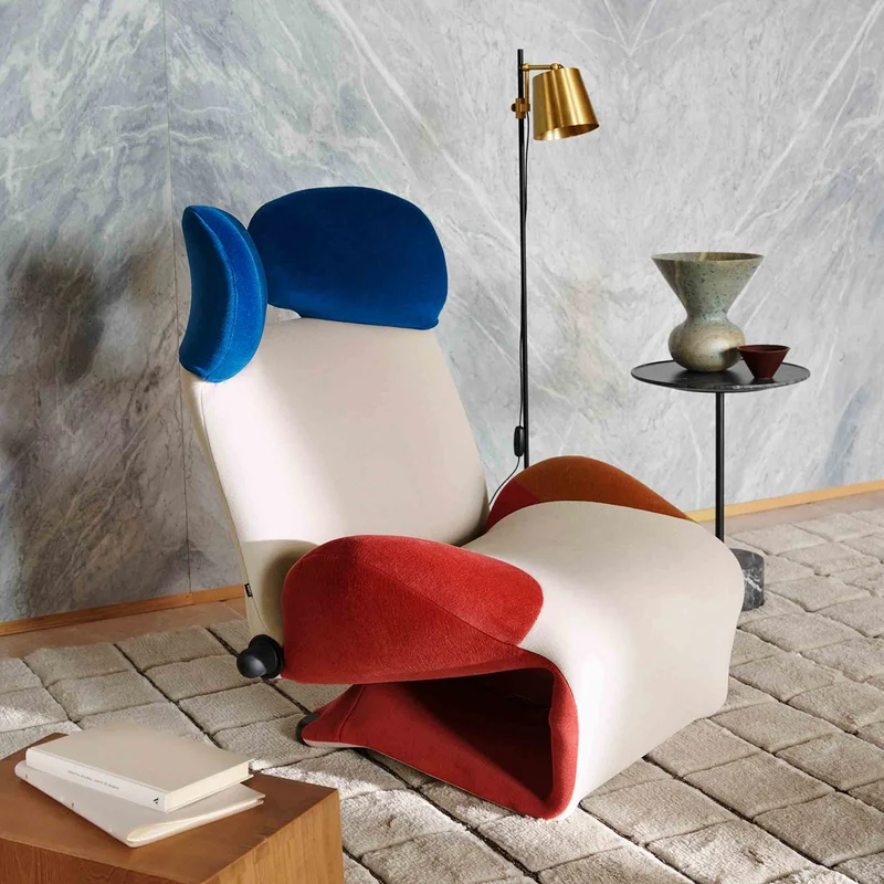 Fabric Armchair WINK, designed by Toshiyuki Kita for Cassina