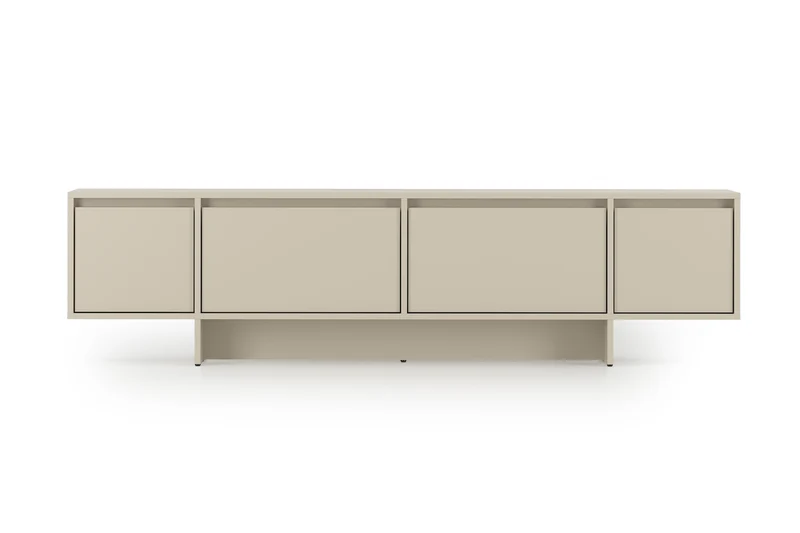 Mobile TV 4 ante in legno laminato Enha 180 x 39 cm