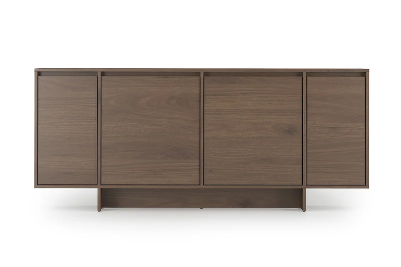 Madia 4 ante in legno laminato Enha 180 x 39 cm
