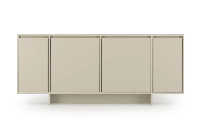 Madia 4 ante in legno laminato Enha 180 x 39 cm