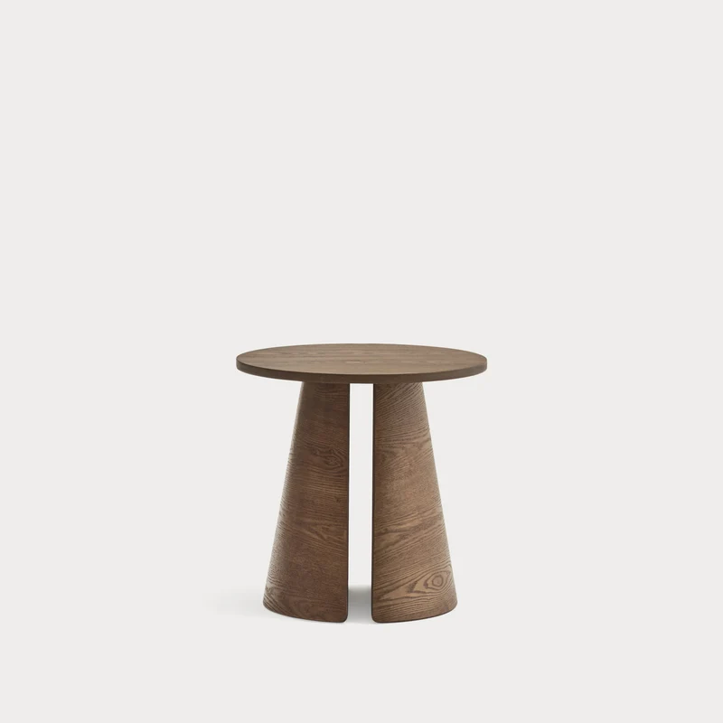 Tavolino tondo noce Cep di Teulat Ø50 h50 cm