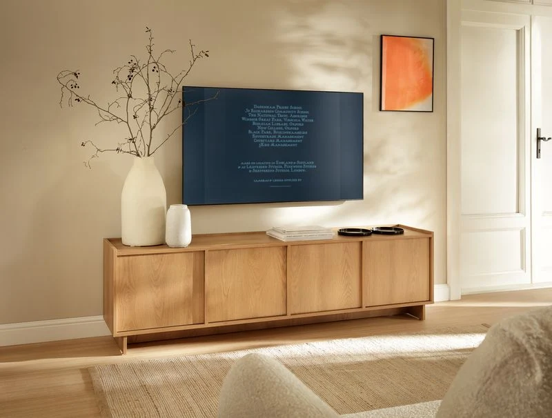 Mobile TV 4 ante rovere Yako 195x55 cm
