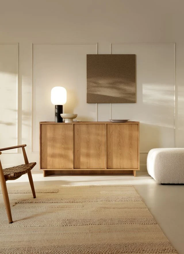 Madia 3 ante rovere Yako 147x82 cm