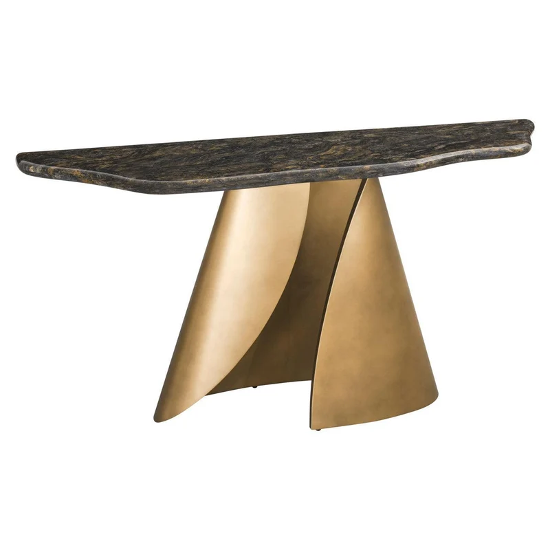 Richmond Interiors Konsole Goldman black