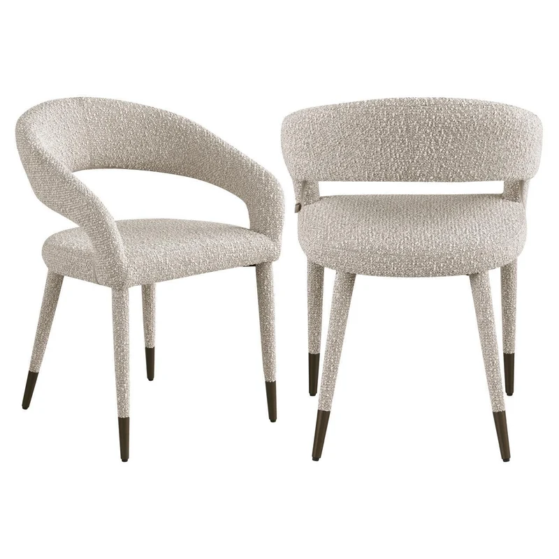 Richmond Interiors Esszimmerstuhl Gia natural chunky