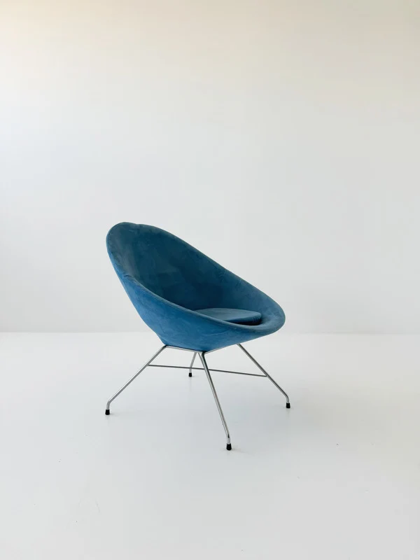 Poltroncina in velluto