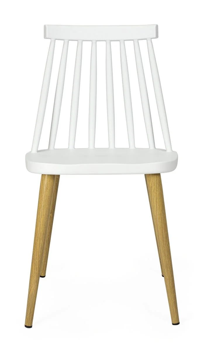 Silla Nordica polipropileno blanca
