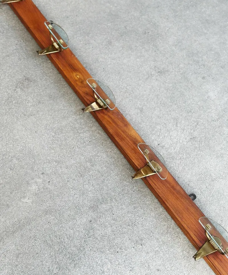Appendiabiti legno e vetro