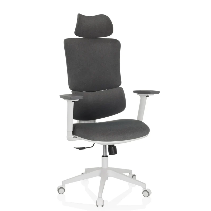 ERGOMY WF | Tessuto | Struttura: Bianco - Sedia Home Office