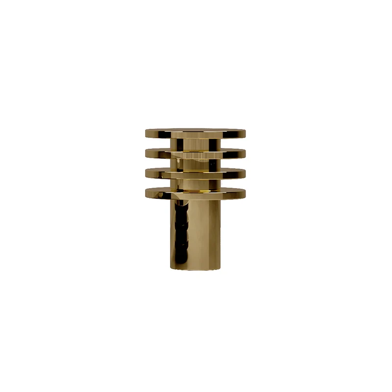 Torre Brass Side Table