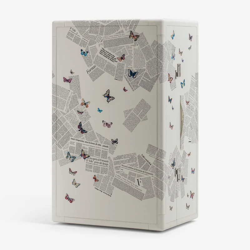 Fornasetti X Poltrona Frau trunk-bar Isidoro