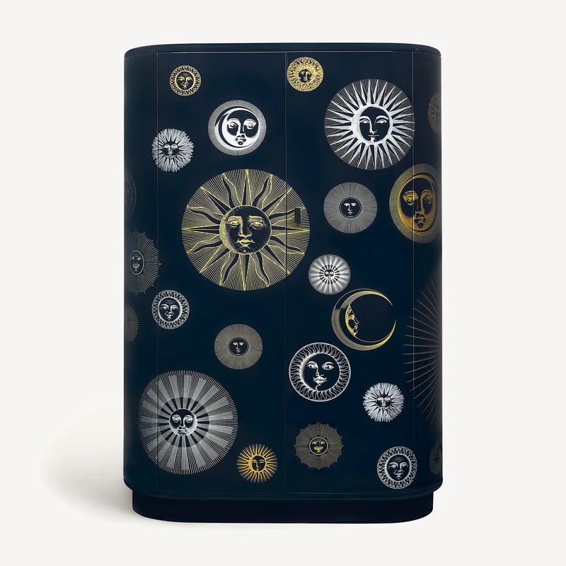 Curved cabinet Soli e Lune