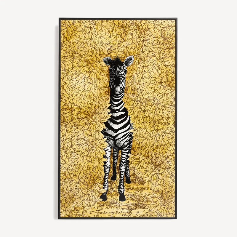 Decorative panel Zebra