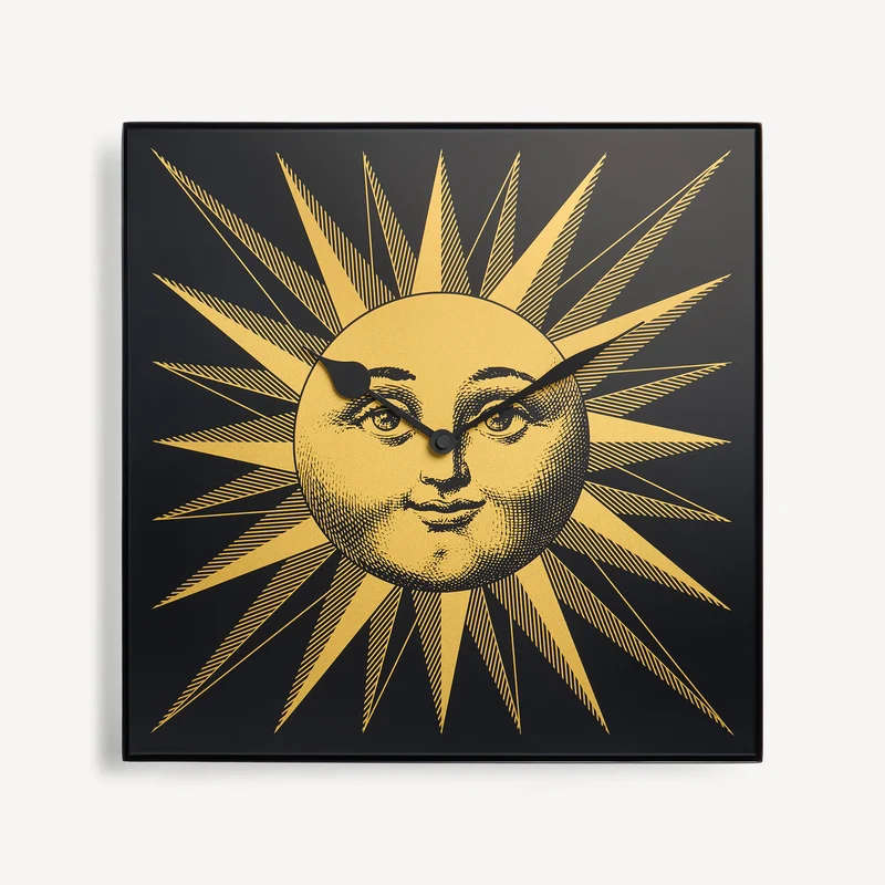 Wall clock Grande Sole oro