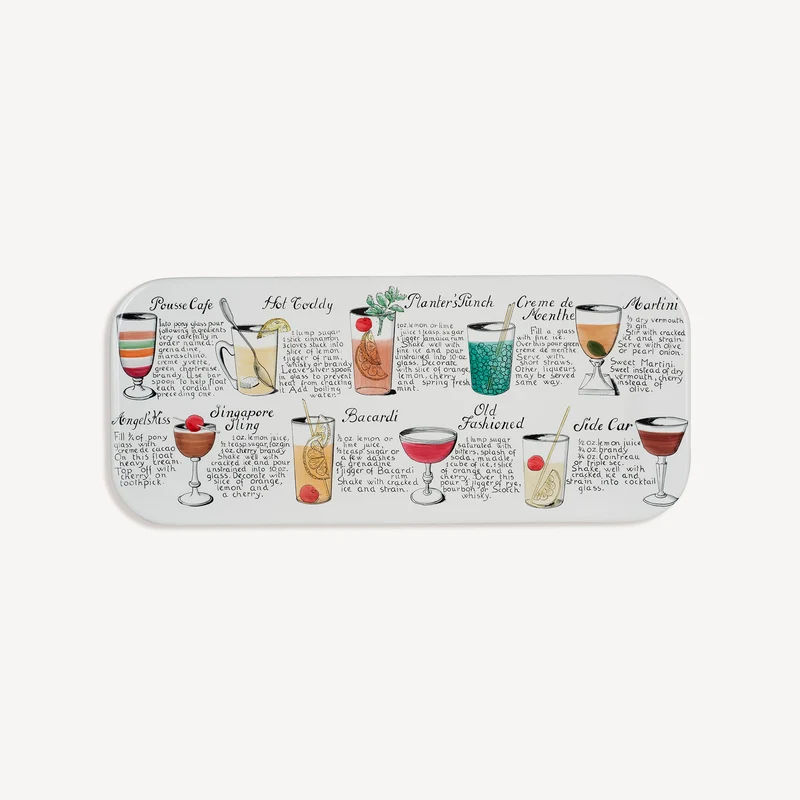 Rectangular tray Cocktail