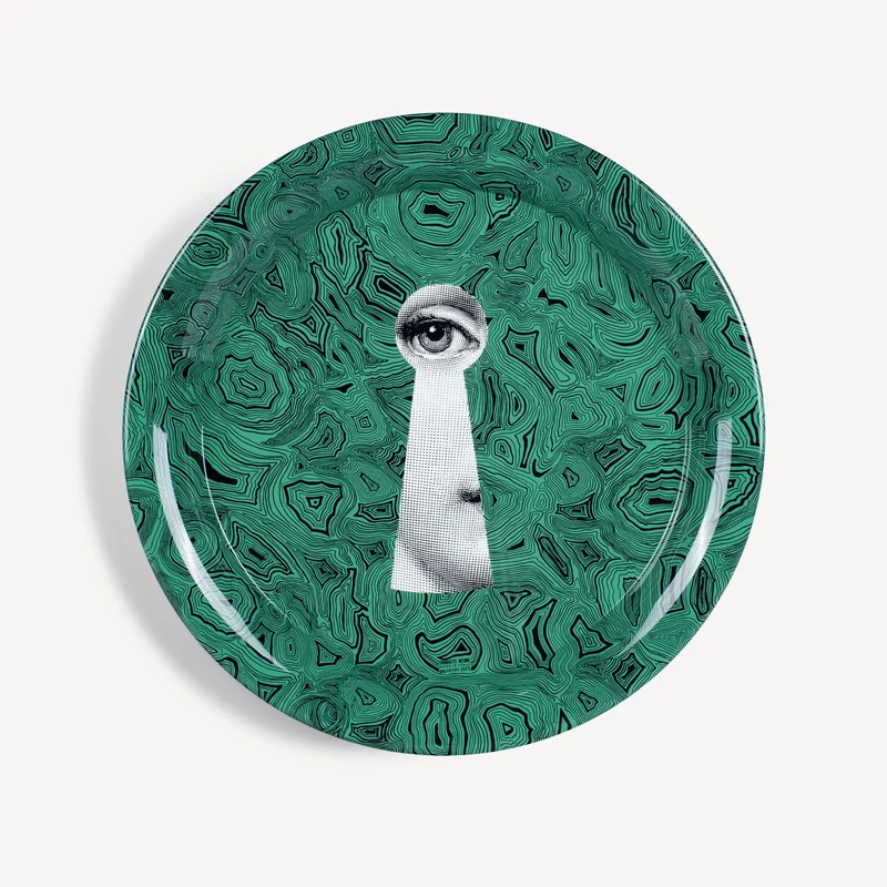 Tray Serratura su Malachite