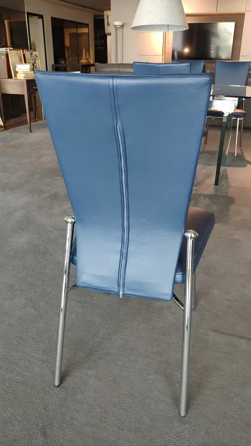 Gruppo di 4 sedie da soggiorno moderne "Glisette" By Naos in Offerta Outlet