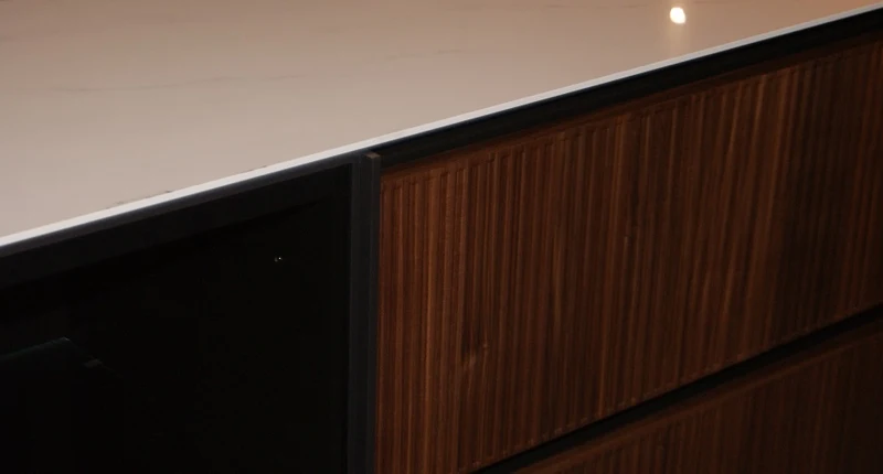 Madia Living System Design by Novamobili in Laccato Grigio Scontata Offerta Outlet