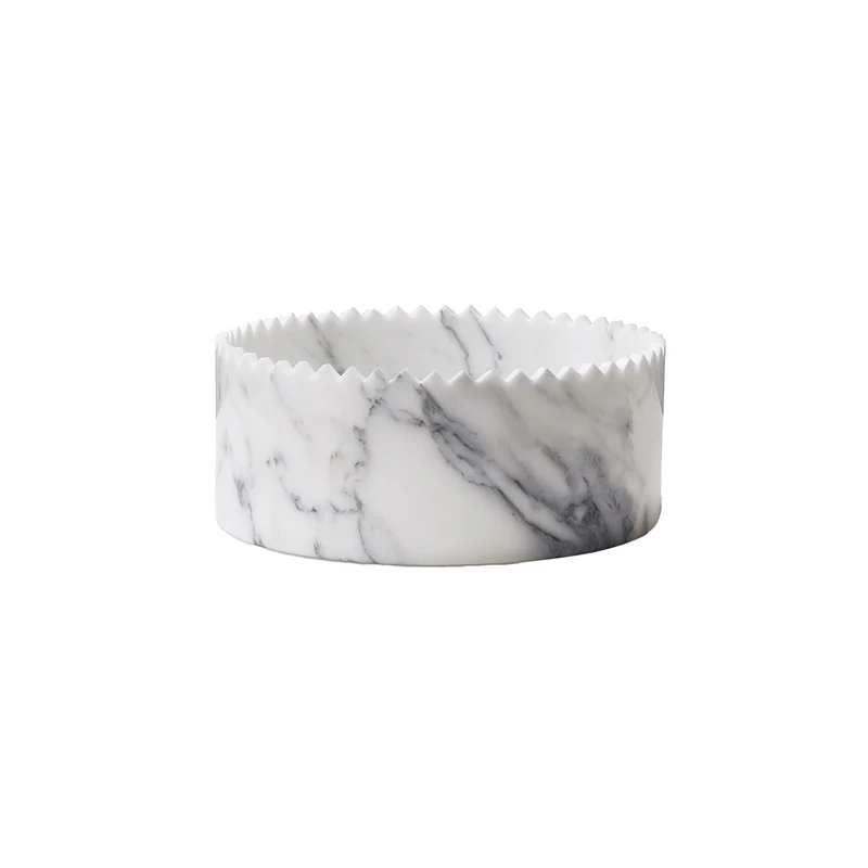Triangoli White Vessel