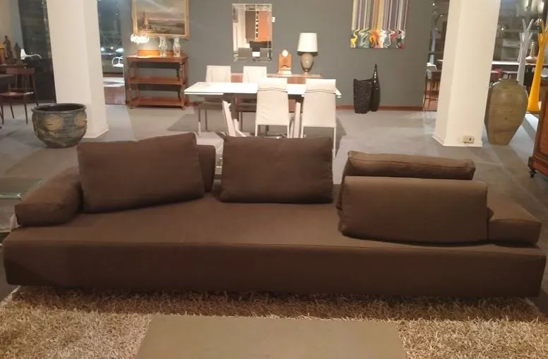 Divano "Fly light" By Dema in tessuto 100% Lino in offerta Outlet